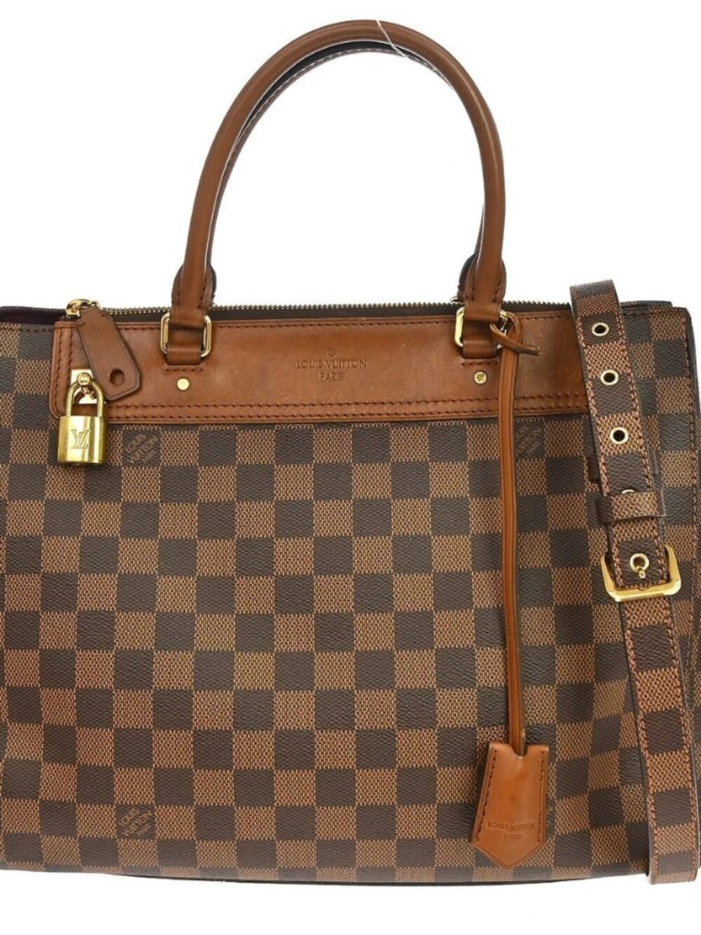 Best07 Louis Vuitton Damier Greenwich 2way Handbag N41337 DU4143 NQ10891